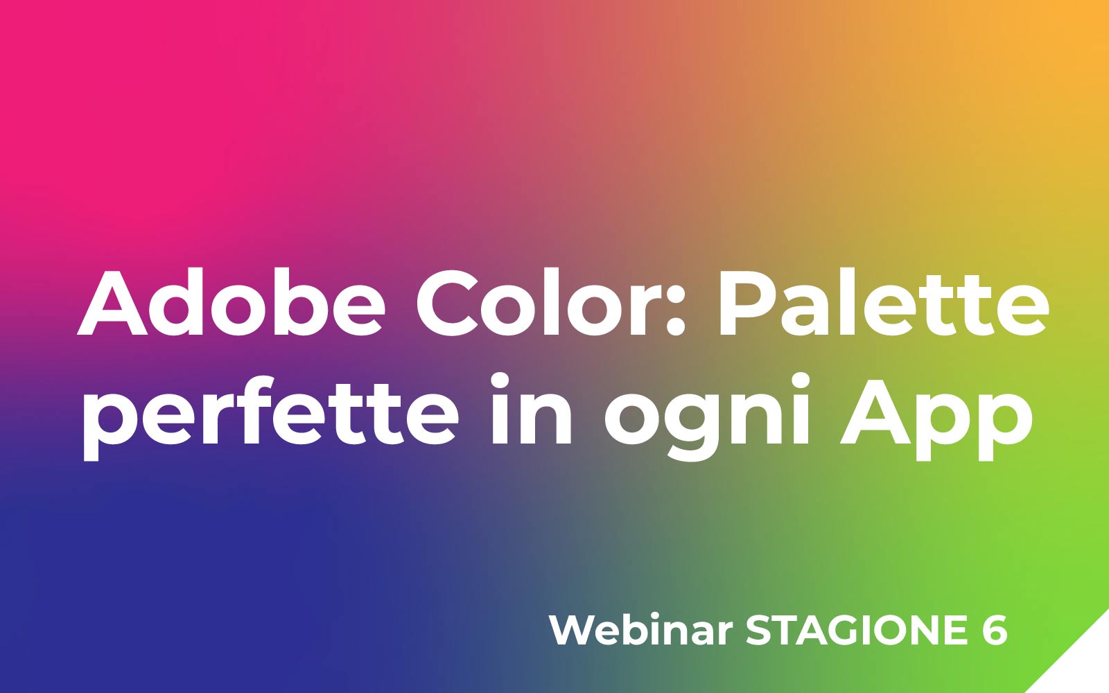 Webinar Adobe Color